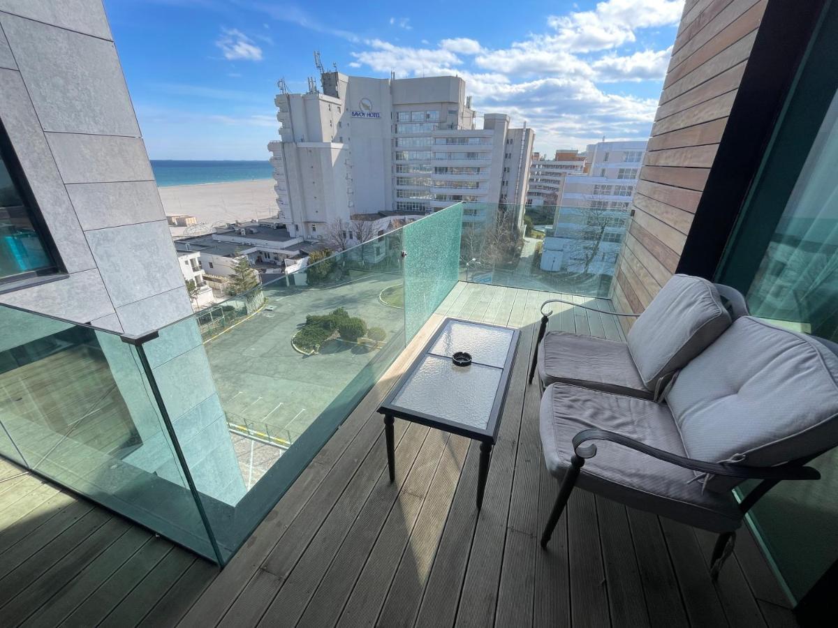 Blue Bike Seaview Apartment Mamaia Exterior foto