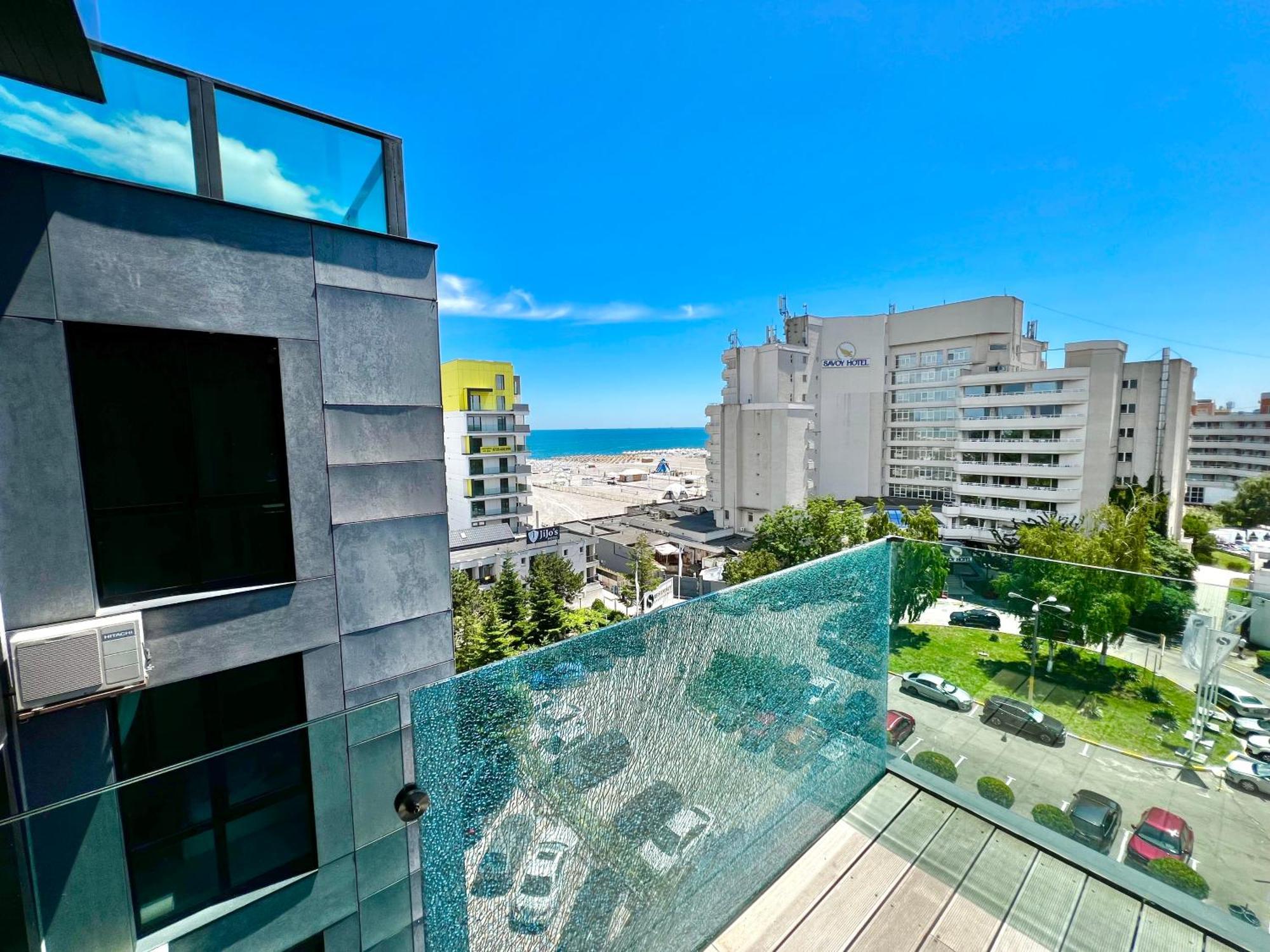 Blue Bike Seaview Apartment Mamaia Exterior foto