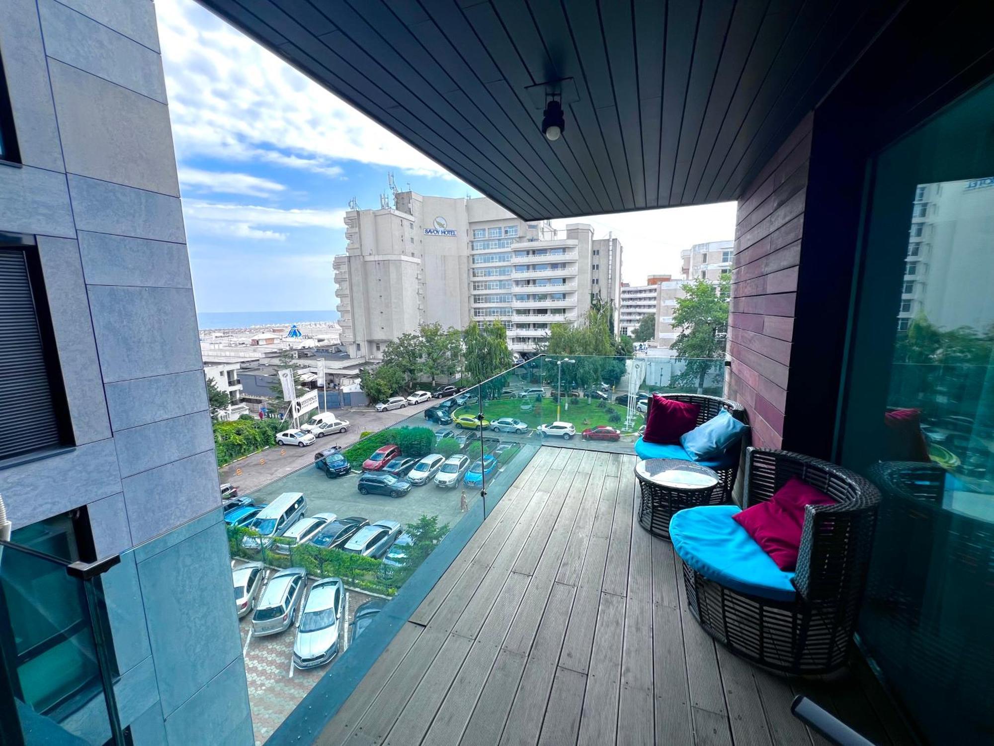 Blue Bike Seaview Apartment Mamaia Exterior foto